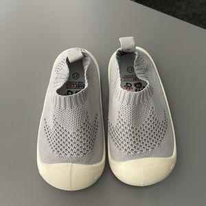 Toddle sock like shoes (worn hand full of times)